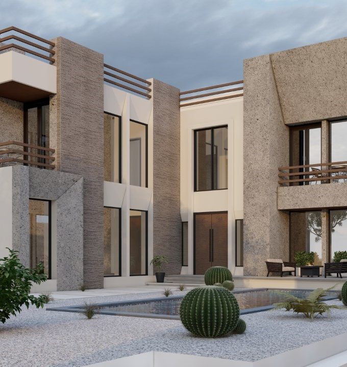 واجهة فيلا مودرن